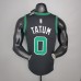 TATUM #0 Celtics White Jordan theme black NBA jersey-8271987
