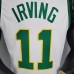 Irving #11 Celtics White Platinum Limited NBA jersey-7055584