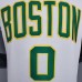 TATUM #0 Celtics White Platinum Limited NBA jersey-5748759
