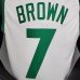 BROWN#7 Celtics White City Edition NBA jersey-5652698