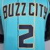 New Hornets BALL#2 Green NBA Jersey-9950865