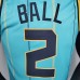 New Hornets BALL#2 Green NBA Jersey-9950865