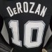 New DeROZAN#10 season Spurs City Edition black NBA jersey-3535674