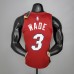 New Miami Heat Jordan WADE#3 Burgundy NBA Jersey-4806508