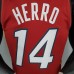 New Miami Heat Jordan HERRO#14 Burgundy NBA Jersey-990438
