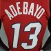 New Miami Heat Jordan ADEBAYO#13 Burgundy NBA Jersey-174351