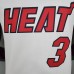 Miami Heat WADE#3 white NBA Jersey-7785195