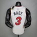Miami Heat WADE#3 white NBA Jersey-7785195