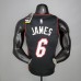 Miami Heat JAMES#6 Black NBA Jersey-9167381