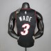 Miami Heat WADE#3 Black NBA Jersey-4497472