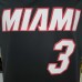 Miami Heat WADE#3 Black NBA Jersey-4497472