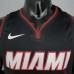 Miami Heat WADE#3 Black NBA Jersey-4497472