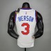2021 season 76ers cursive retro limited IVERSON#3 white NBA jersey-9940551