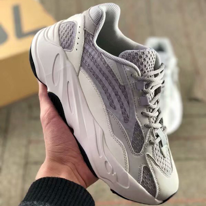 Yeezy 700 V2 Retro ulzzang ins Runing Shoes-Gray_70030