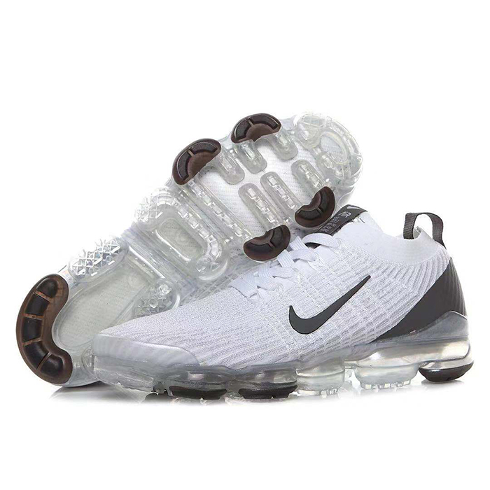 2018 AIR Max VAPORMAX FLYKNIT Runing Shoes-White/Black_95402