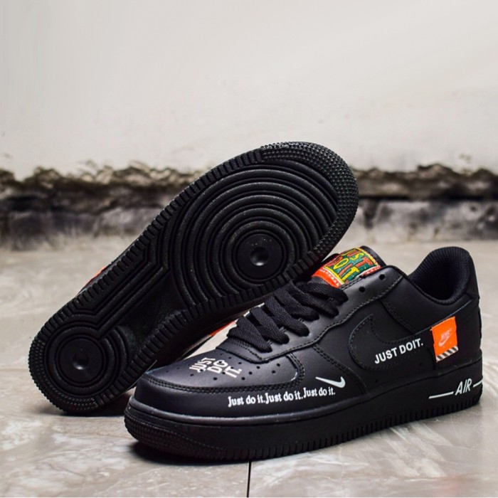 Air Force AF1 Low Just do it Runing Shoes-Black_74511