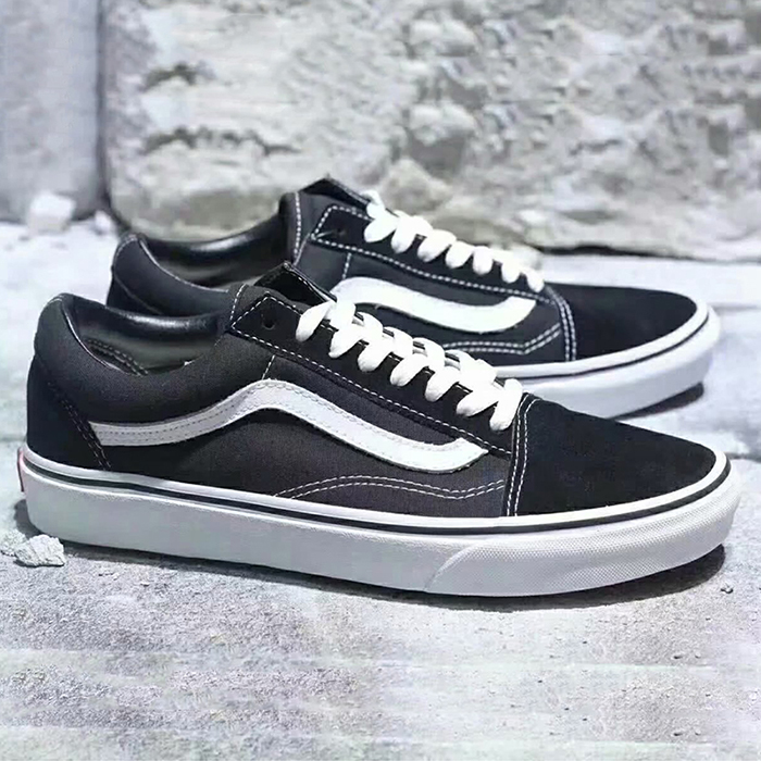 Vans Style 36 Running Shoes-Black/White_48679