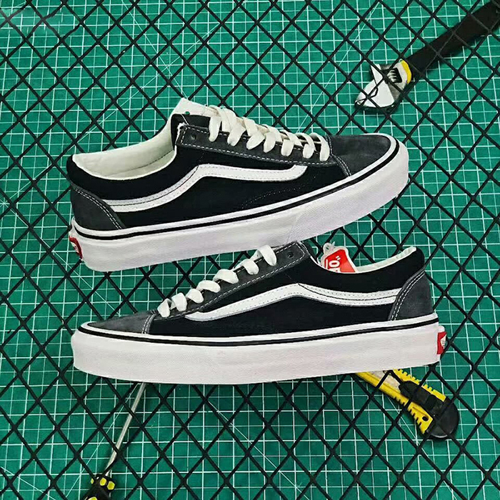 Vans Style 36 Running Shoes-Black/White_55309