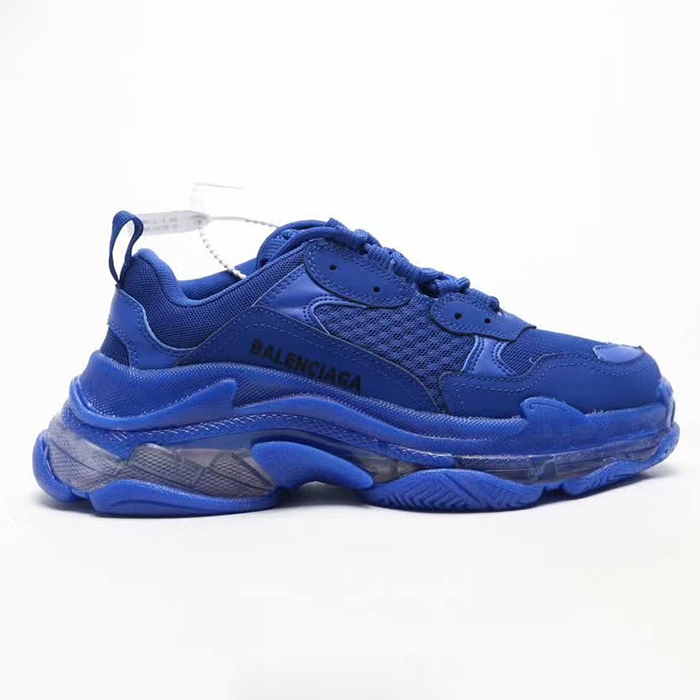 Balenciaga Triple-S Sneaker 17FW ins Running Shoes-All Blue_85602