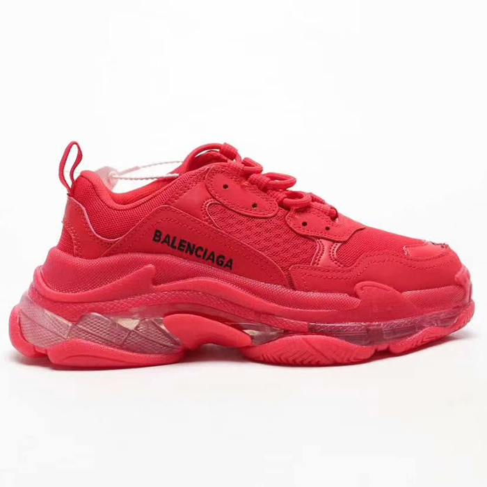 Balenciaga Triple-S Sneaker 17FW ins Running Shoes-All Red_23649