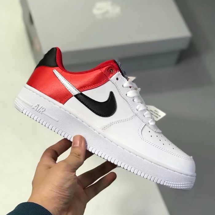 Air Force 1'07 LV8 1HO19 AF1 Running Shoes-White/Red_14061