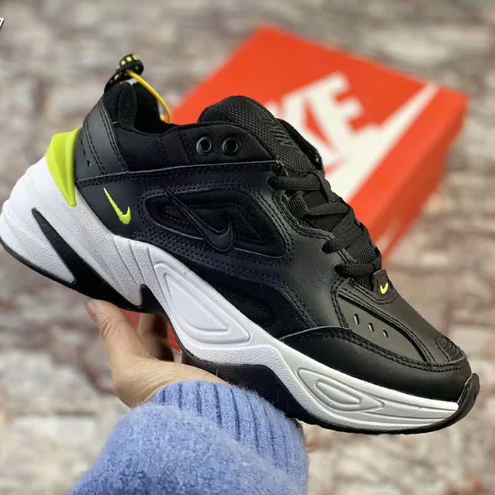Air Monarch the​ M2K Tekno​ Retro Running Shoes-Black/White_24865