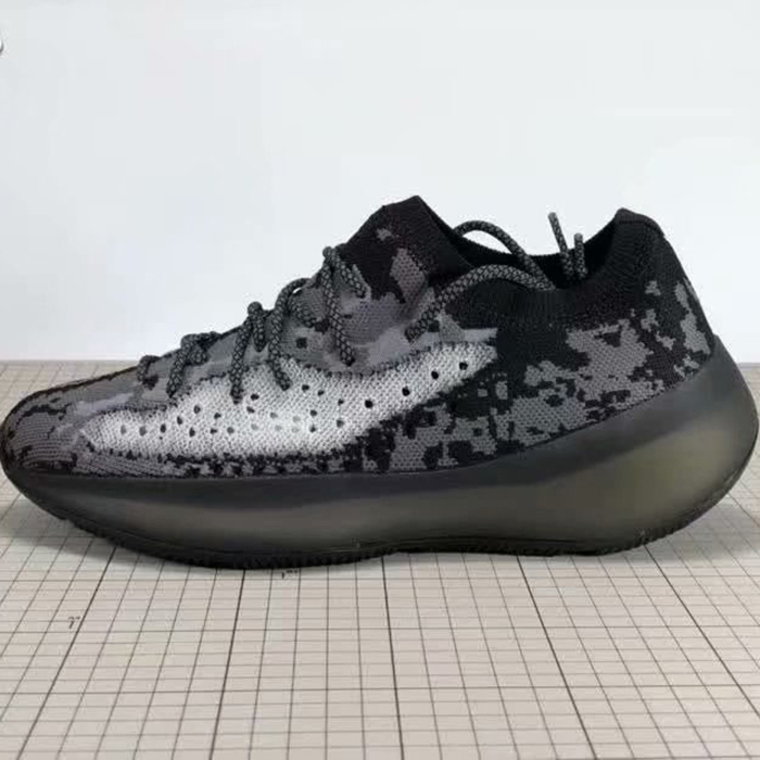 Adidas Yeezy Boost 380‌ Running Shoes-Black/White_22581