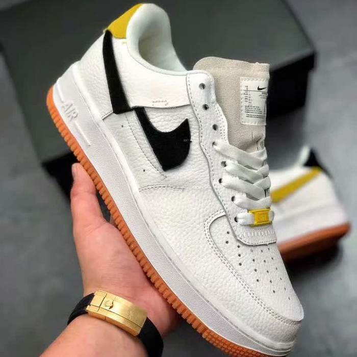 Air Force 1 AF1 Cdg Running Shoes-White/Black_84818