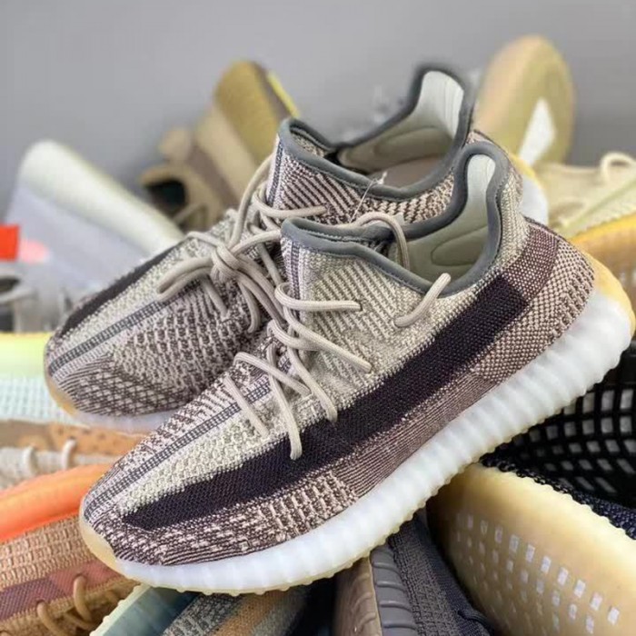 Adidas Yeezy Boost 350 V2 Running Shoes-Khkai/Brown-7993225
