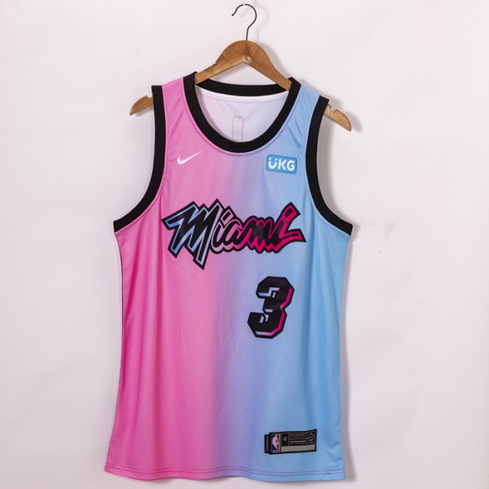 2021 Miami Heat 3 City Edition Jersey-1098538