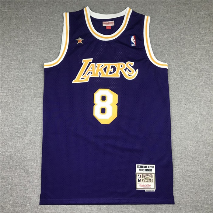 98 All-Star Los Angeles Lakers 8 Purple-6463483