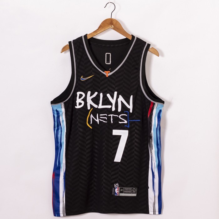 2021 Bklyn Nets 7 City Edition Jersey-517135