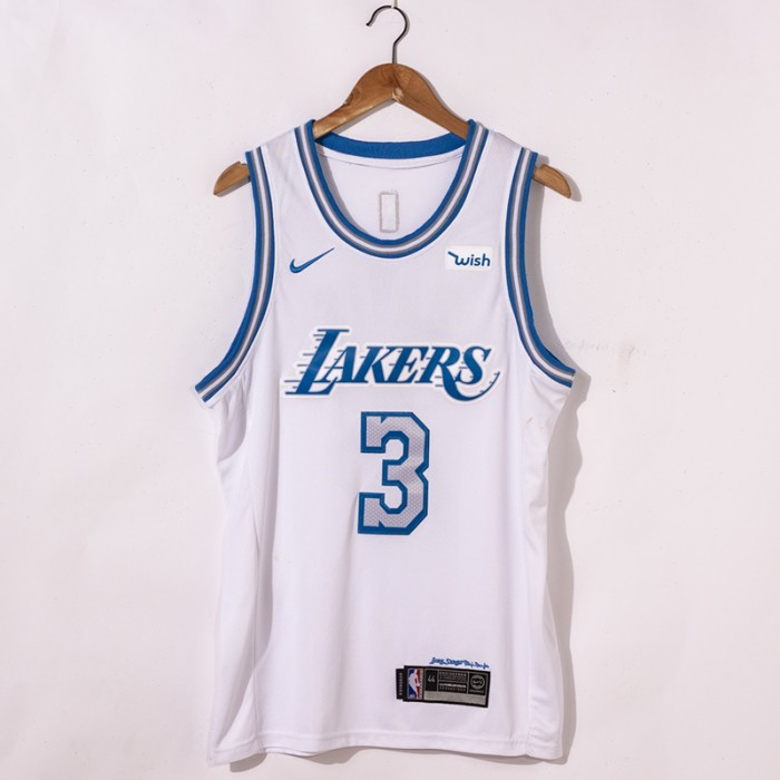 2021 Los Angeles Lakers No. 3 City Edition Jersey-6997351