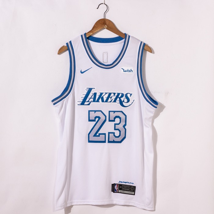 2021 Los Angeles Lakers No. 23 City Edition Jersey-2450796