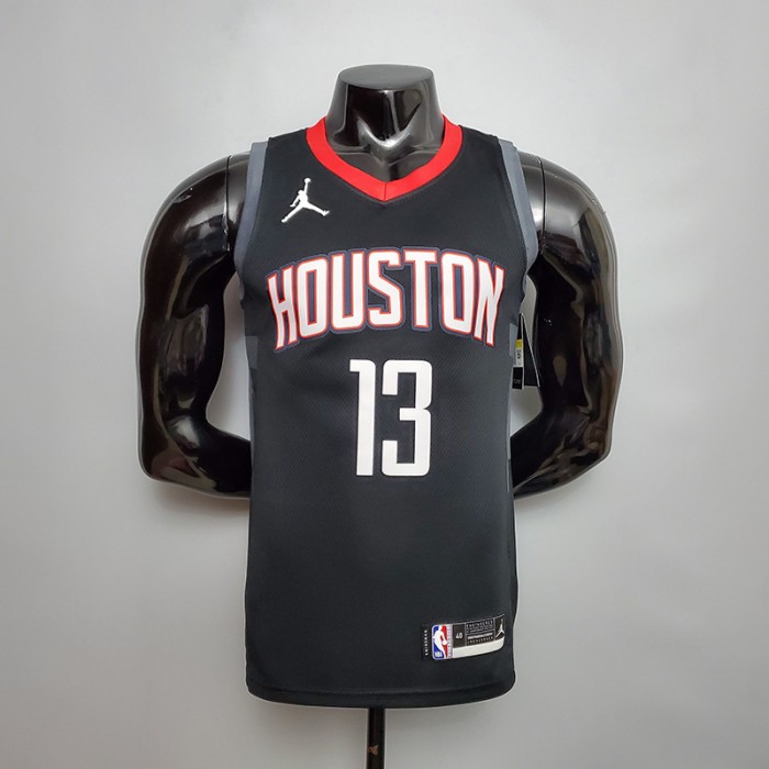 New Rockets Jordan Harden #13 Theme Limited City Edition Black-7230105