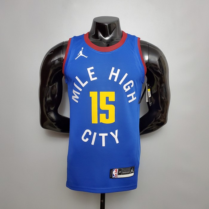 New Nuggets Jokic #15 Theme Limited City Edition Blue-3747526