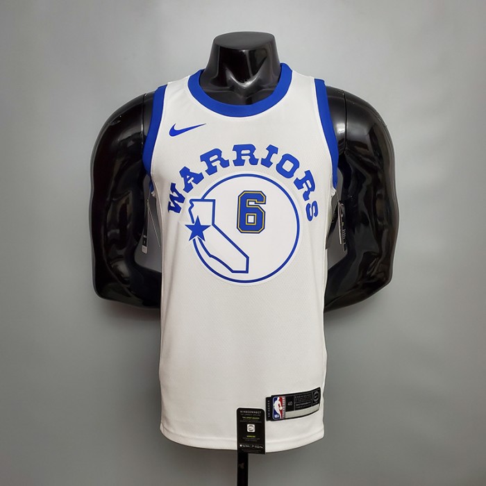 Retro version YOUNG#6 Golden State Warriors white NBA jersey-4276450