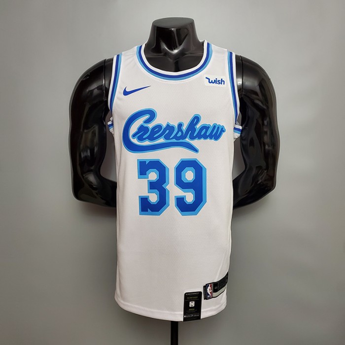 New HOWARD#39 Lakers white NBA jersey-6626359