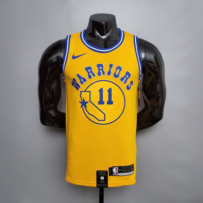 Retro version THOMPSON#11 Golden State Warriors yellow-7948665