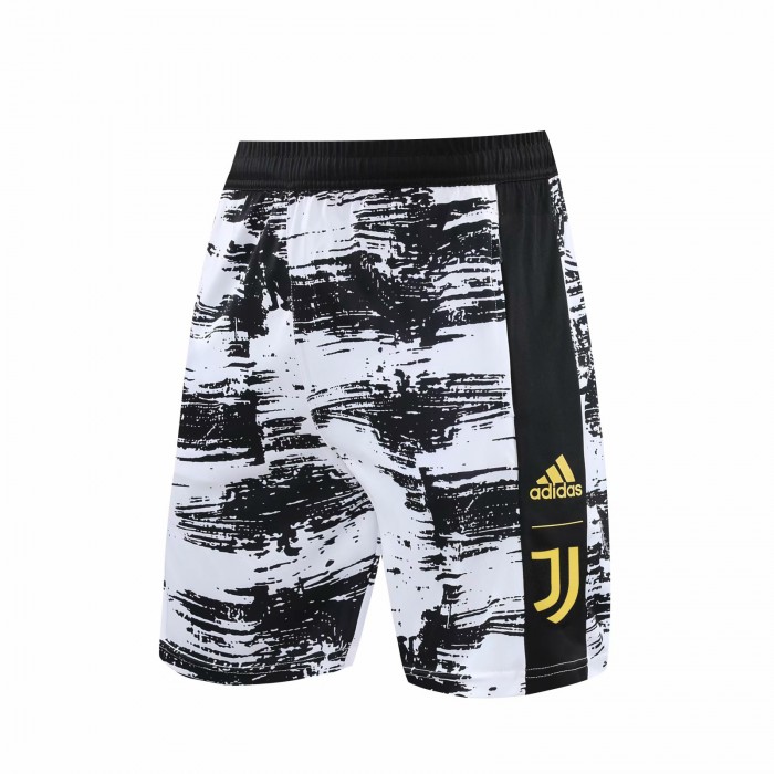 2021 Juventus White Red Training Suit Third Shorts-1854756