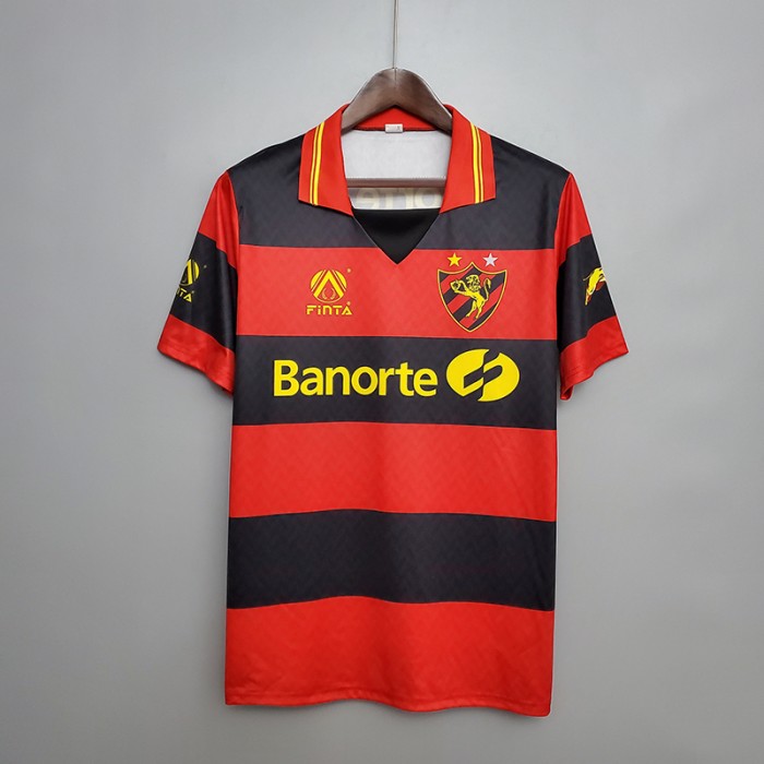 Retro Recife sports 92/93 home short sleeve training suit-1039396