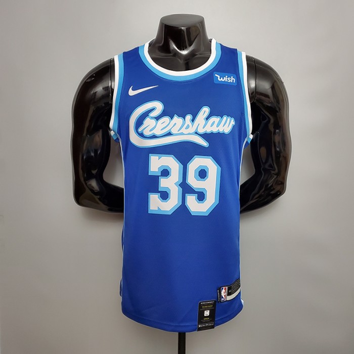 New HOWARD#39 Lakers black NBA jersey-7400955