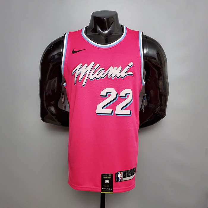 BUTLER #22 Miami Heat black NBA jersey-5601980