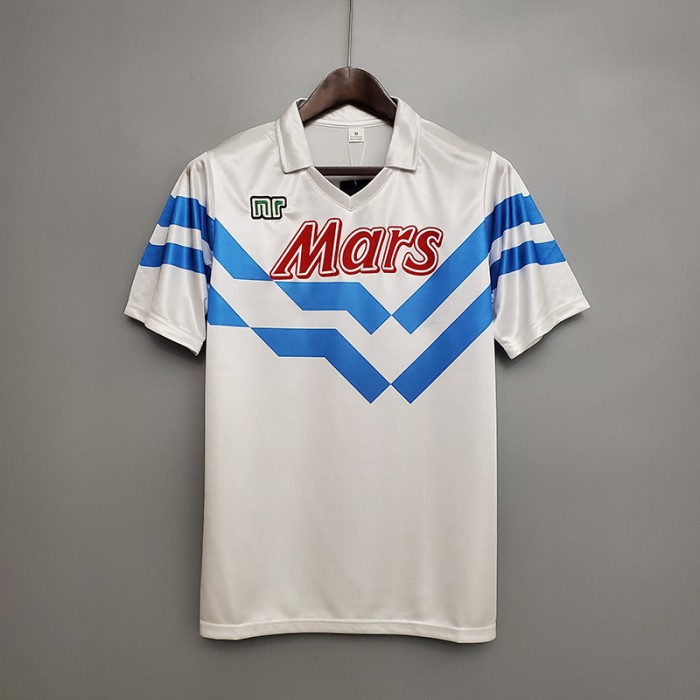 Retro Naples 88/89 away sleeve training suit-1415719