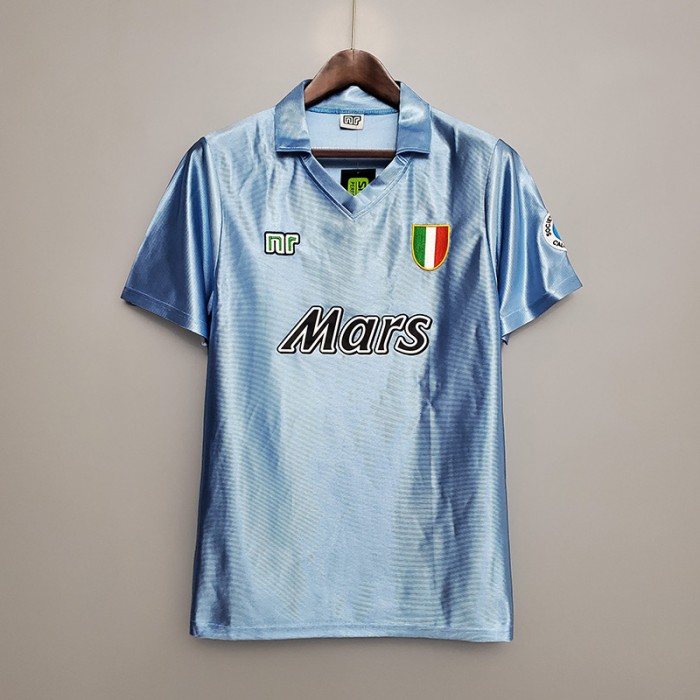 Retro Naples 90/91 home sleeve training suit-4185341