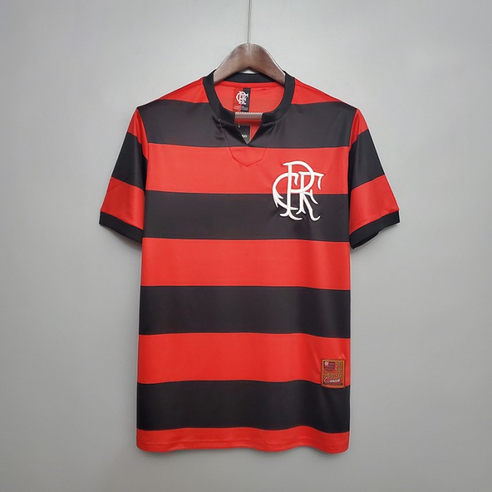 Retro Flamengo 78/79 home sleeve training suit-3377389