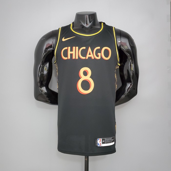 New Bull LAVINE#8 Team City Edition Black-3900540
