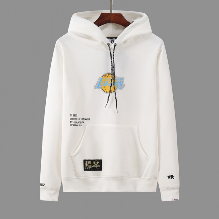 NBA Sweater Los Angeles Lakers Co-branded White-3514723