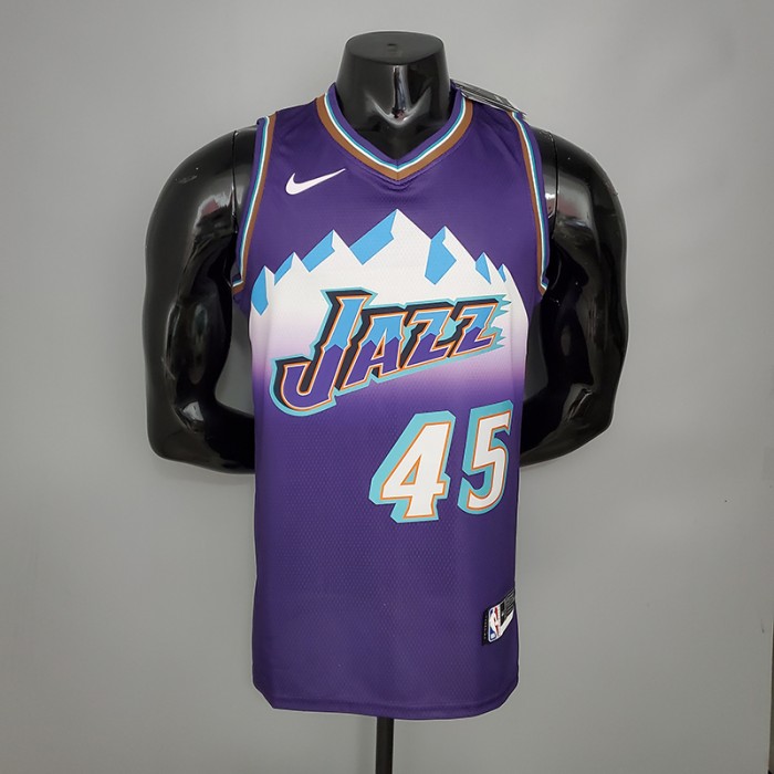 MITCHELL#45 Retro Jazz Snow Mountain Edition Purple-6750440