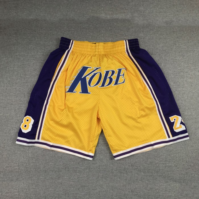 Pocket pants Kobe yellow-5507164